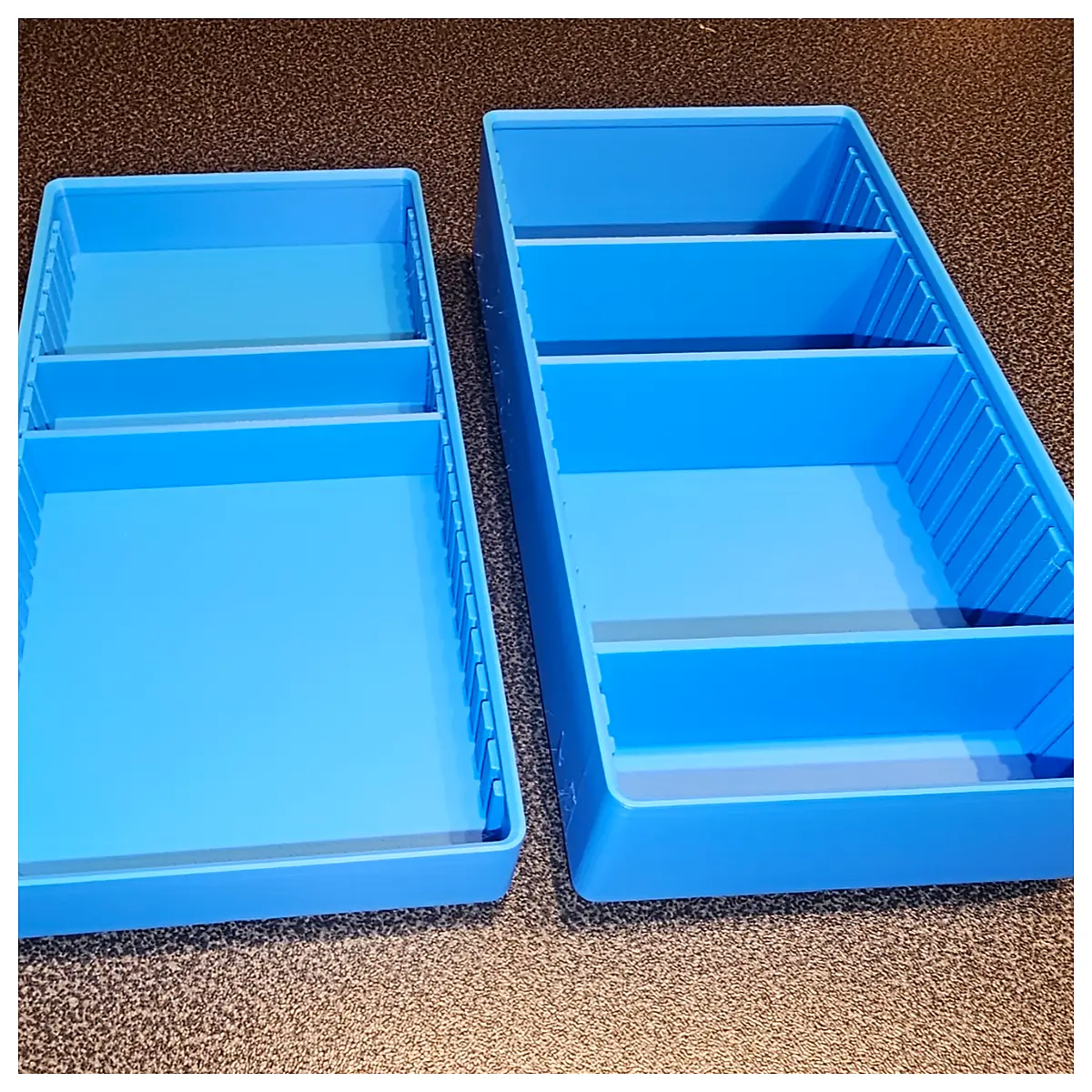 Gridfinity Bins Movable Dividers 4x2 Storage Boxes Organizer Desk Supplies Parts Repair