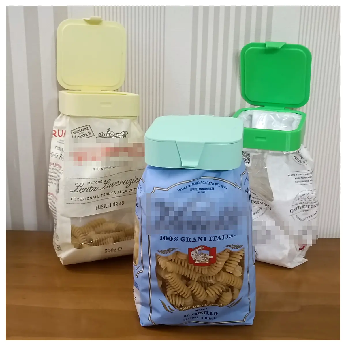 Pasta Bag Closure Device Seal Bag Accessories Packaging Accessories Easy Removal Convenient