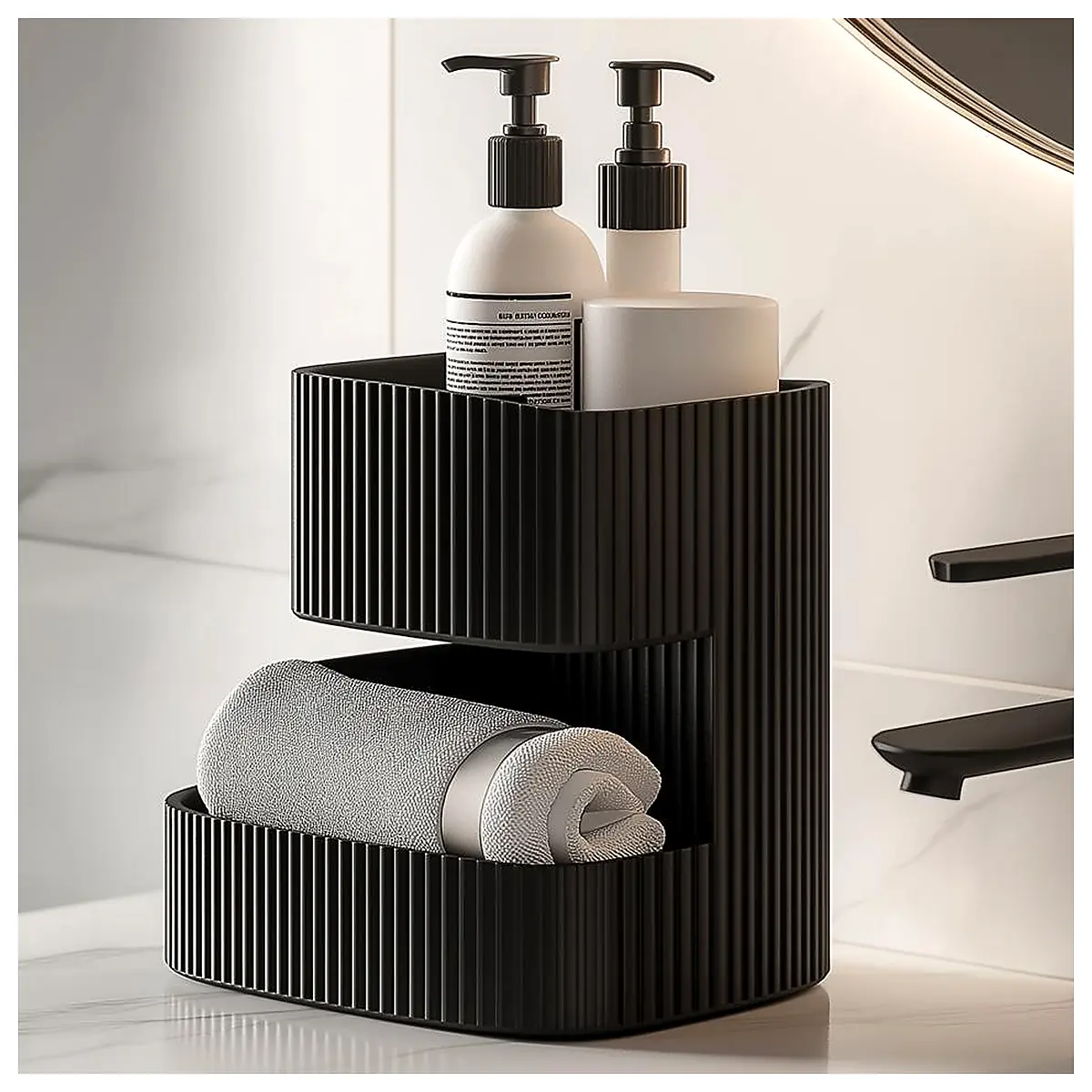 Bathroom Organizer Shelf Storage Solutions Maximize Space Multi Functional Shelves Unit Storage Organizer