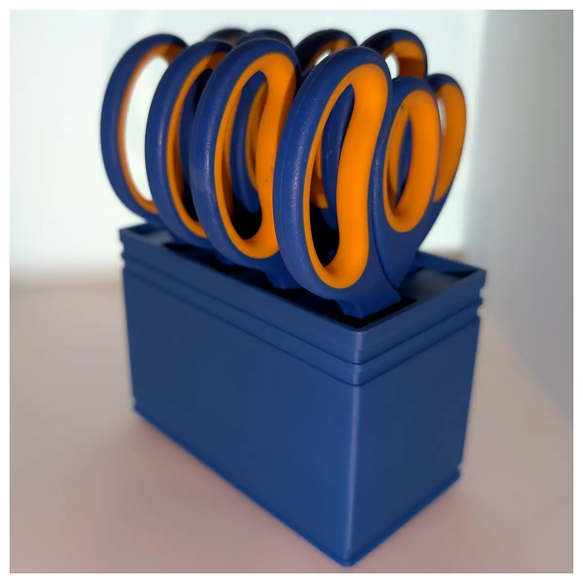 Scissor Holder 8 Pack 2x4 Clips Desk Organizer Classroom Supplies Cutting Tool Accessories Multi Function