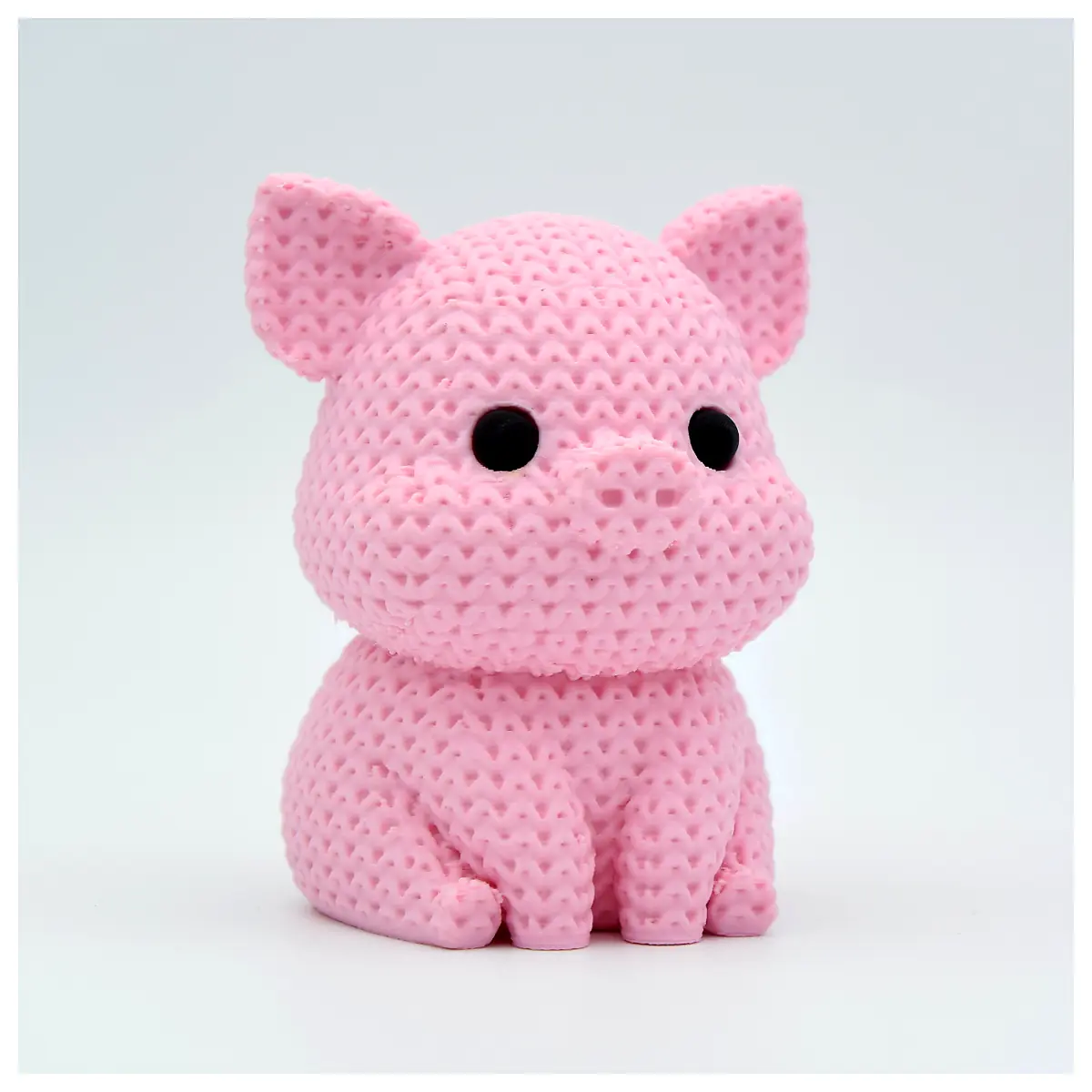 Knitted Pig Toy Plush Animal Cute Gift Baby Plush Toy Pig Plush Replacement Parts Repair Universal