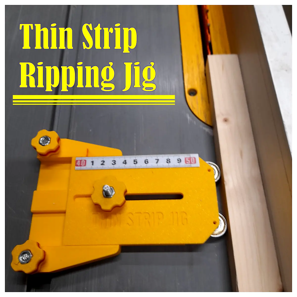 Rip Jig Table Saw Guide Cutting Wood Precision Tool Furniture Making Fast Accurate