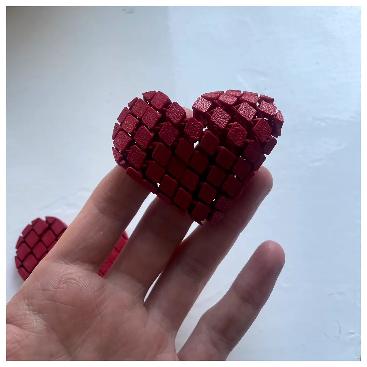 Cute Heart Fidget Toy Quiet Stress Relief Fun Sensory Toy Fidget Toys Universal Parts Repair