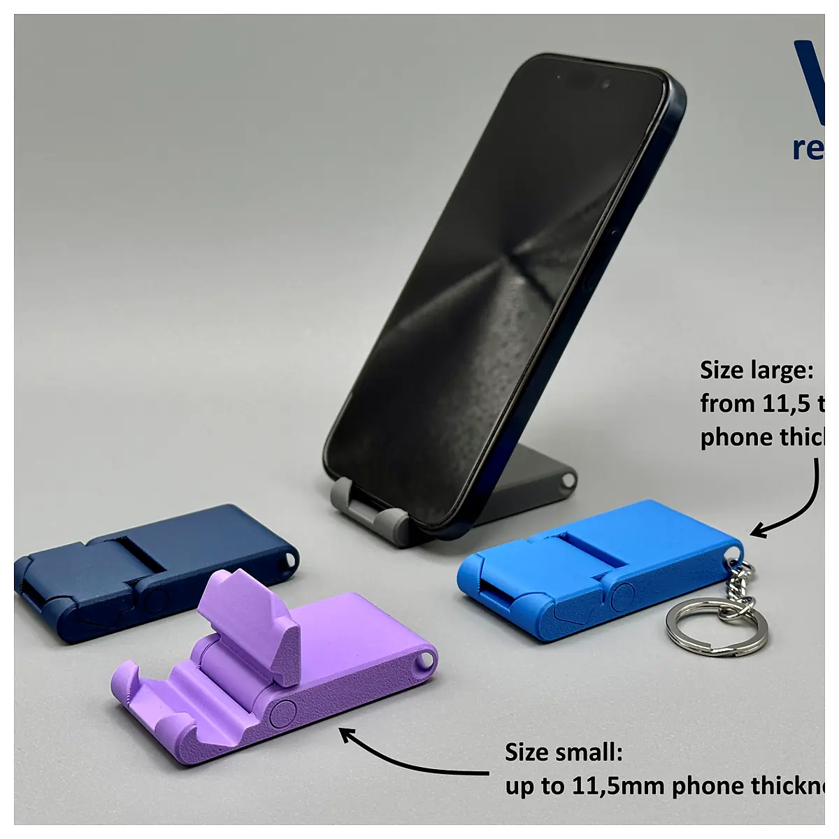 Smartphone Stand Mobile Holder 3D Printed Adjustable Desk Phone Stand Accessories Repair Parts