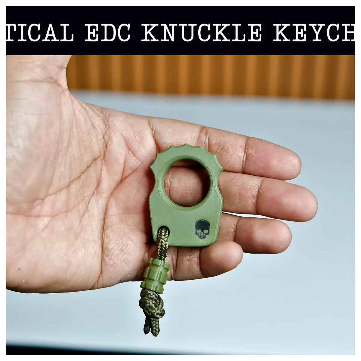 Tactical Mini Knuckle Keychain Multi Tool EDC Emergency Kit Keyring Parts Repair Accessories