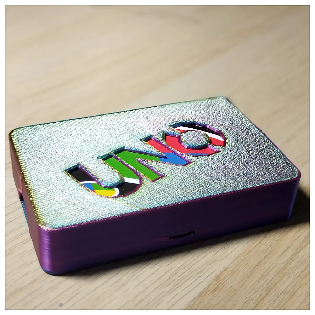UNO Card Box Game Storage Box Card Holder Deck Organizer Game Accessories Tabletop Games Collection Box UNO Box