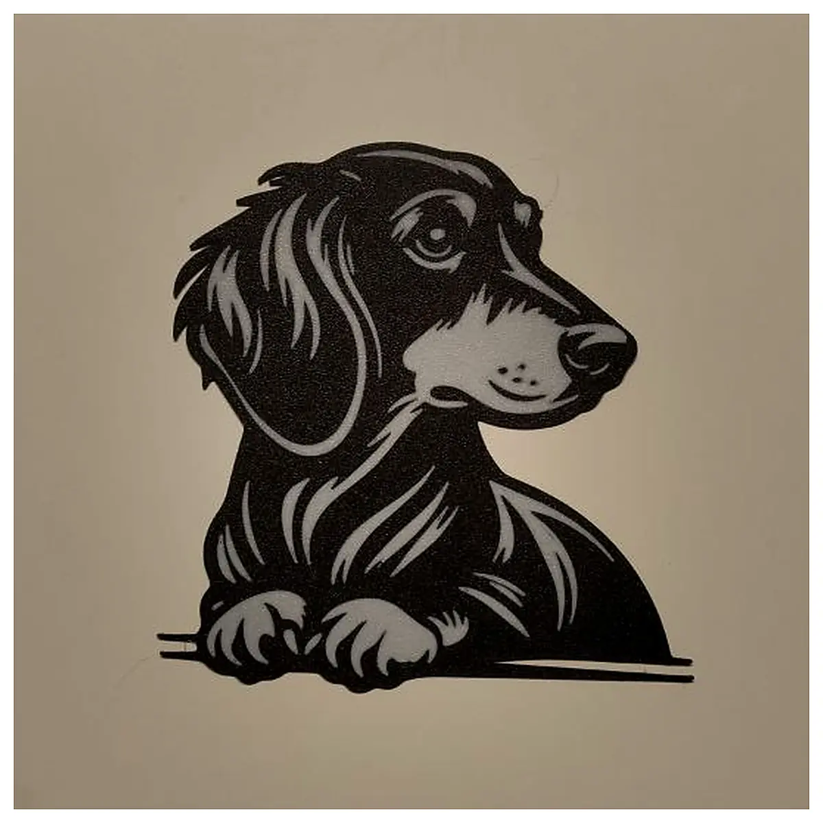 Dachshund Wall Art Plate Decor Dog Wall Hanging Hunting Dog Art Prints Wall Decor Gift