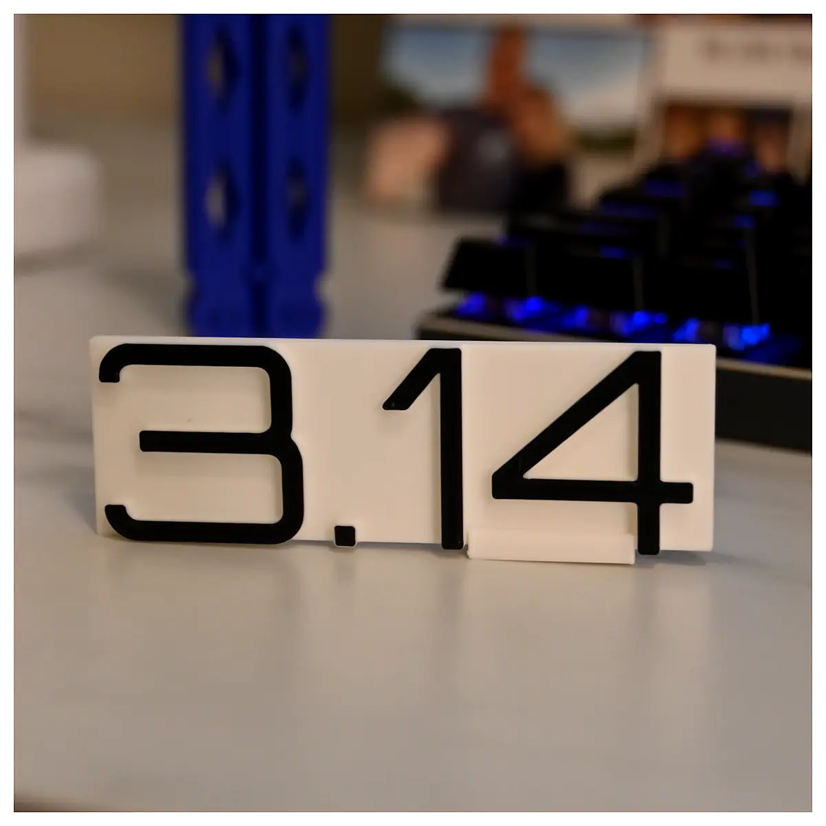 Pi Desk Display 314 Desktop Monitor Stand Screen Office Learning Computer Accessories Support Bracket Foot Protection Efficiency Upgrade Desk Accessor