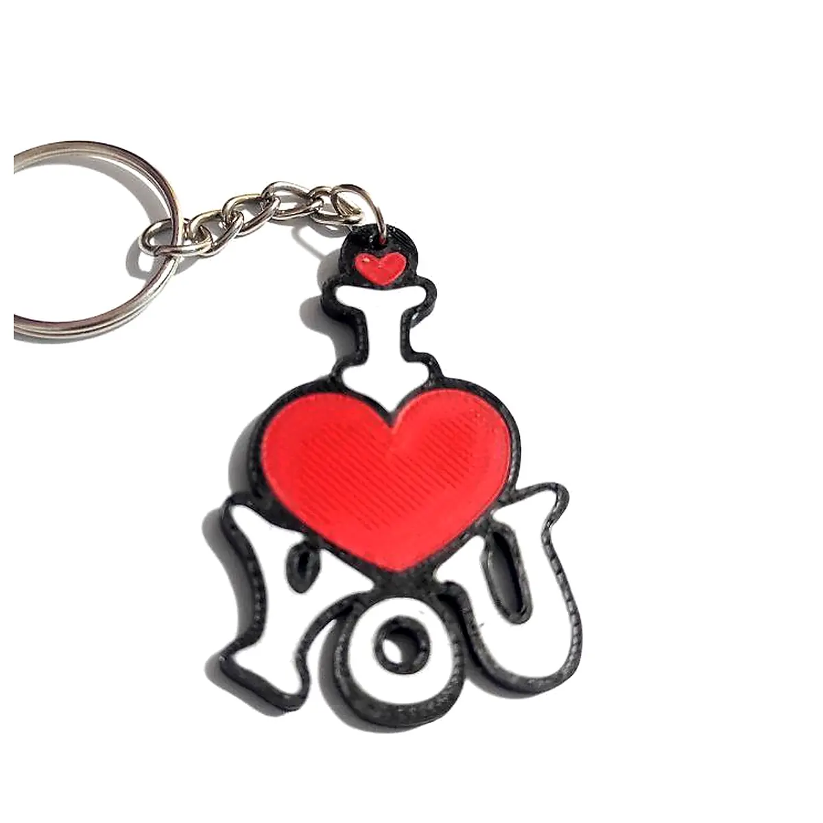 I Love You Keychain Sentiment Gift Keepsake Romantic Love Anniversary Present