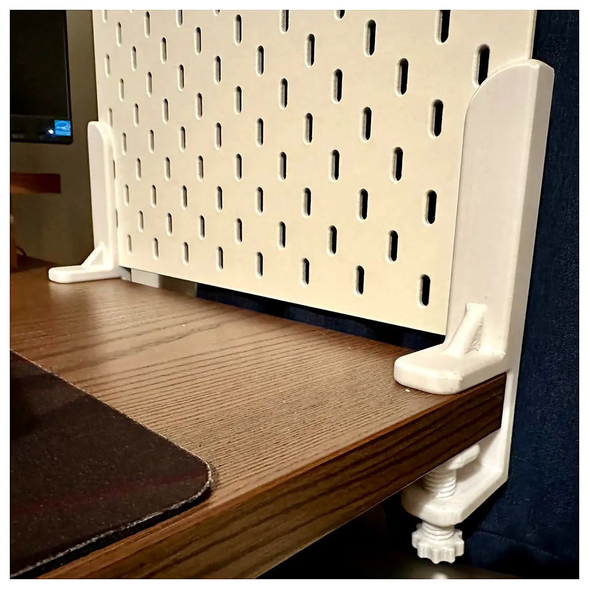 Pegboard Desk Mount Holder Skdis System Universal Wall Hook Support Parts Repair Accessories