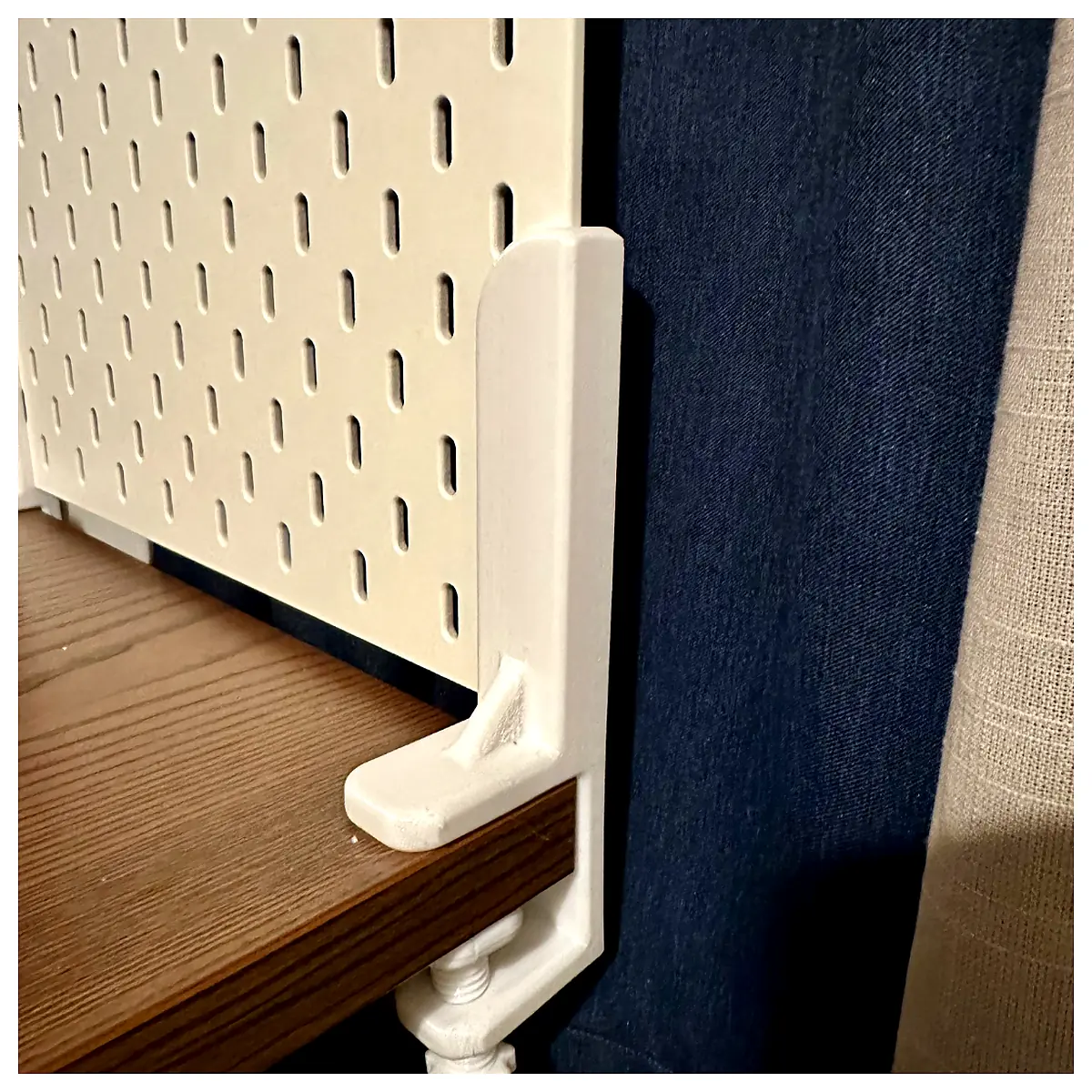 Pegboard Desk Mount Holder Skdis System Universal Wall Hook Support Parts Repair Accessories
