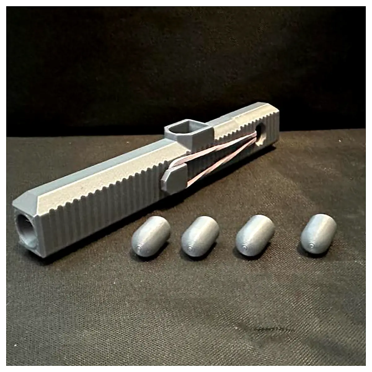 10mm Projectile Launcher Office Fun Gun Toy Projectiles Shooting Game Accessories Parts