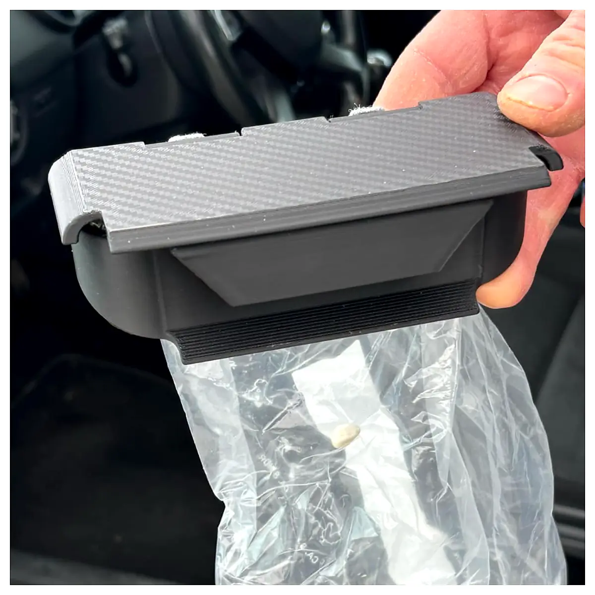 Car Trash Can Vehicle Waste Bin Car Organizer Auto Cleaning Supplies Interior Storage Bin Trash Bags