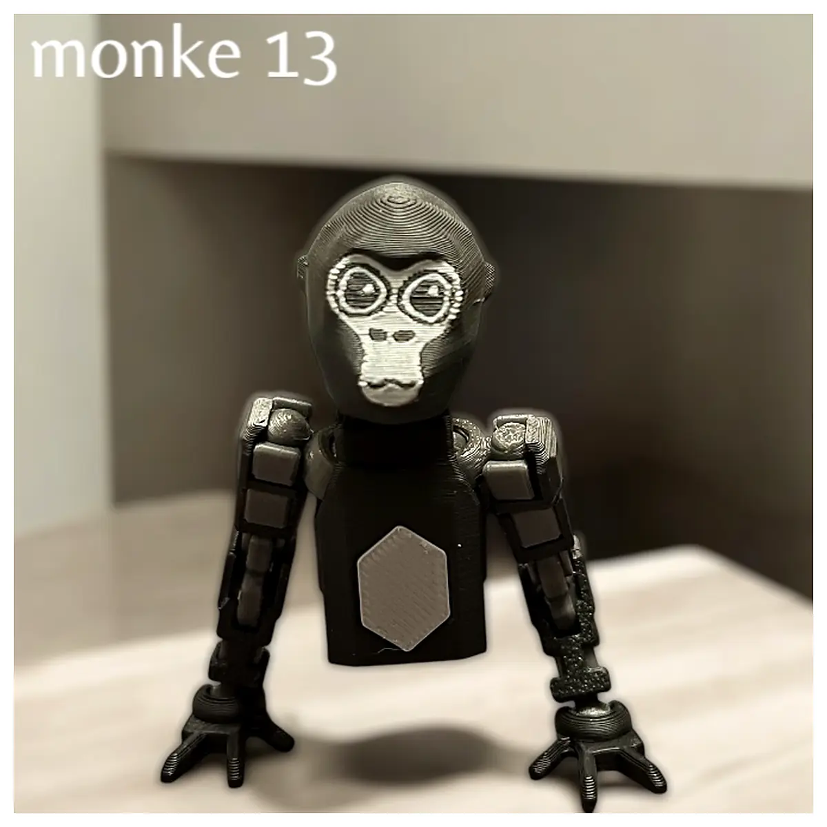 Gorilla Tag Dummy 13 Figure Realistic Monkey Model Playtime Roleplay Toy Simulation Authentic