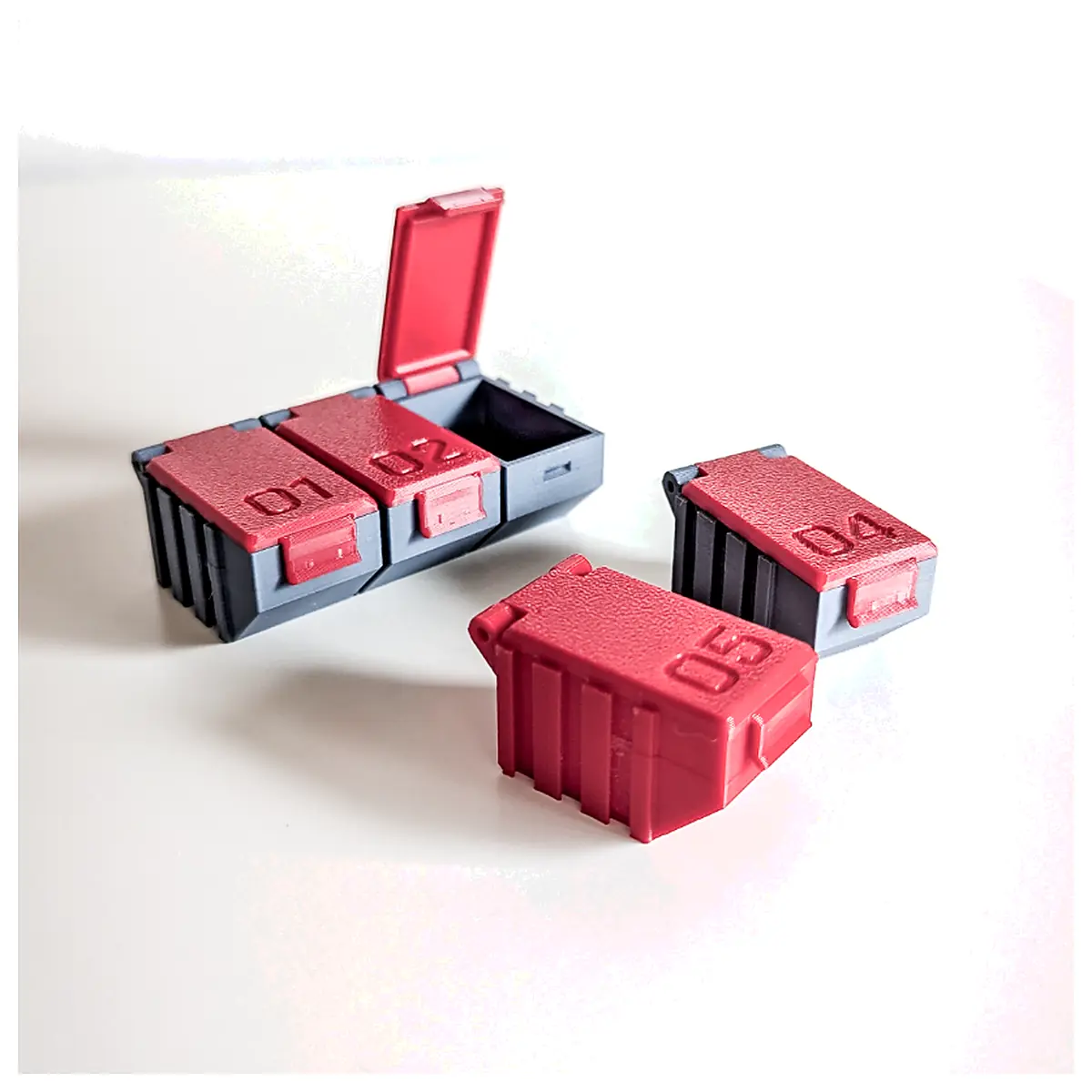 Modular Mini Container System Parts Replacement Storage Solutions Assembly Repair