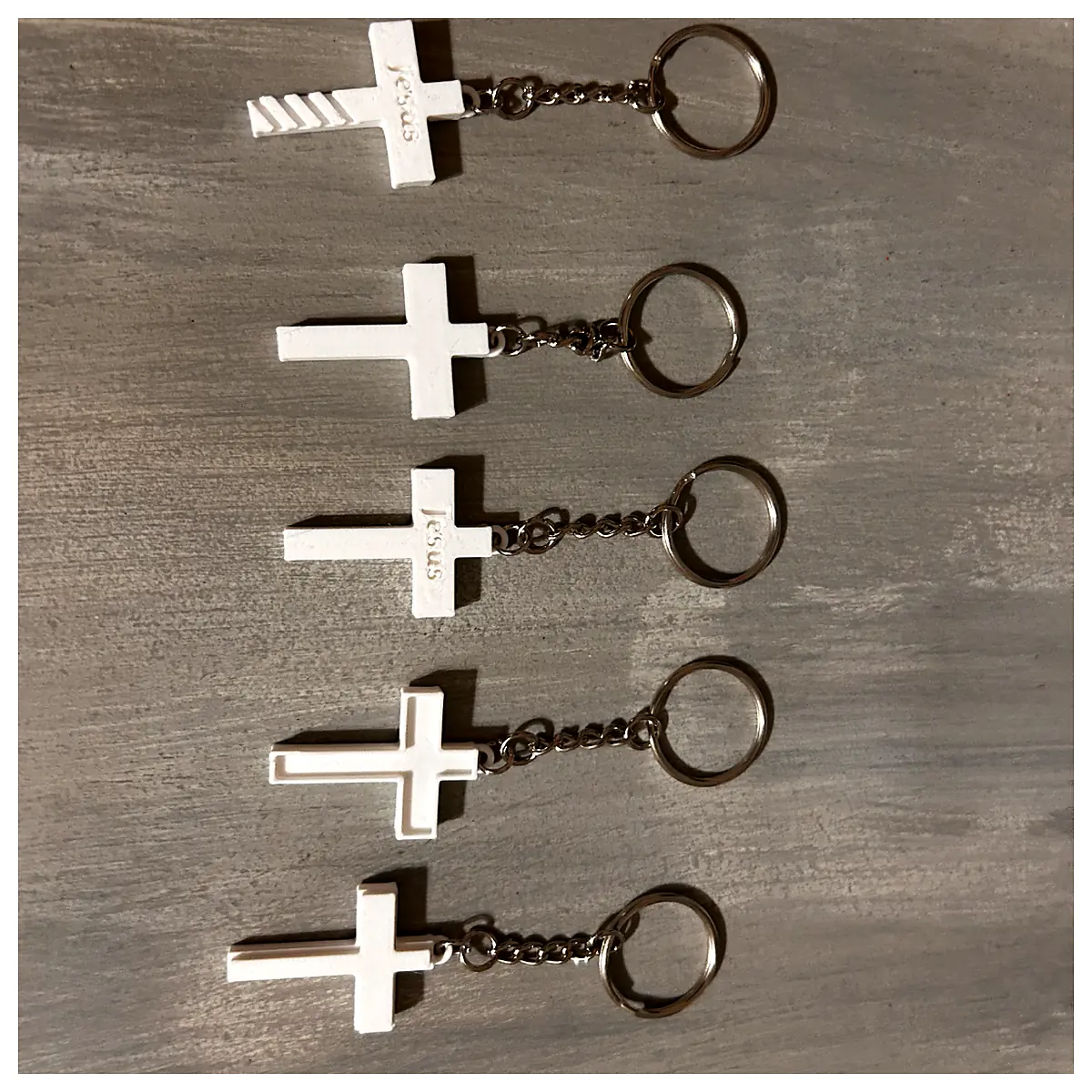 Cross Keychain Charm Decoration Keychain Accessory Car Accessory Gift Car Phone Key
