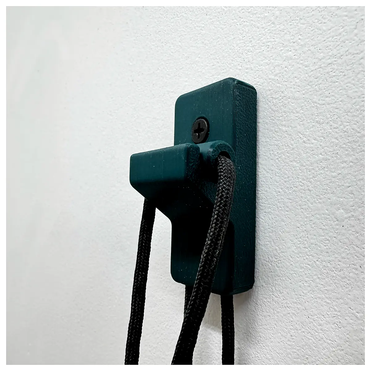 Wall Mounted Cord Organizer Cable Management System Home Storage Space Saving Universal Hanger