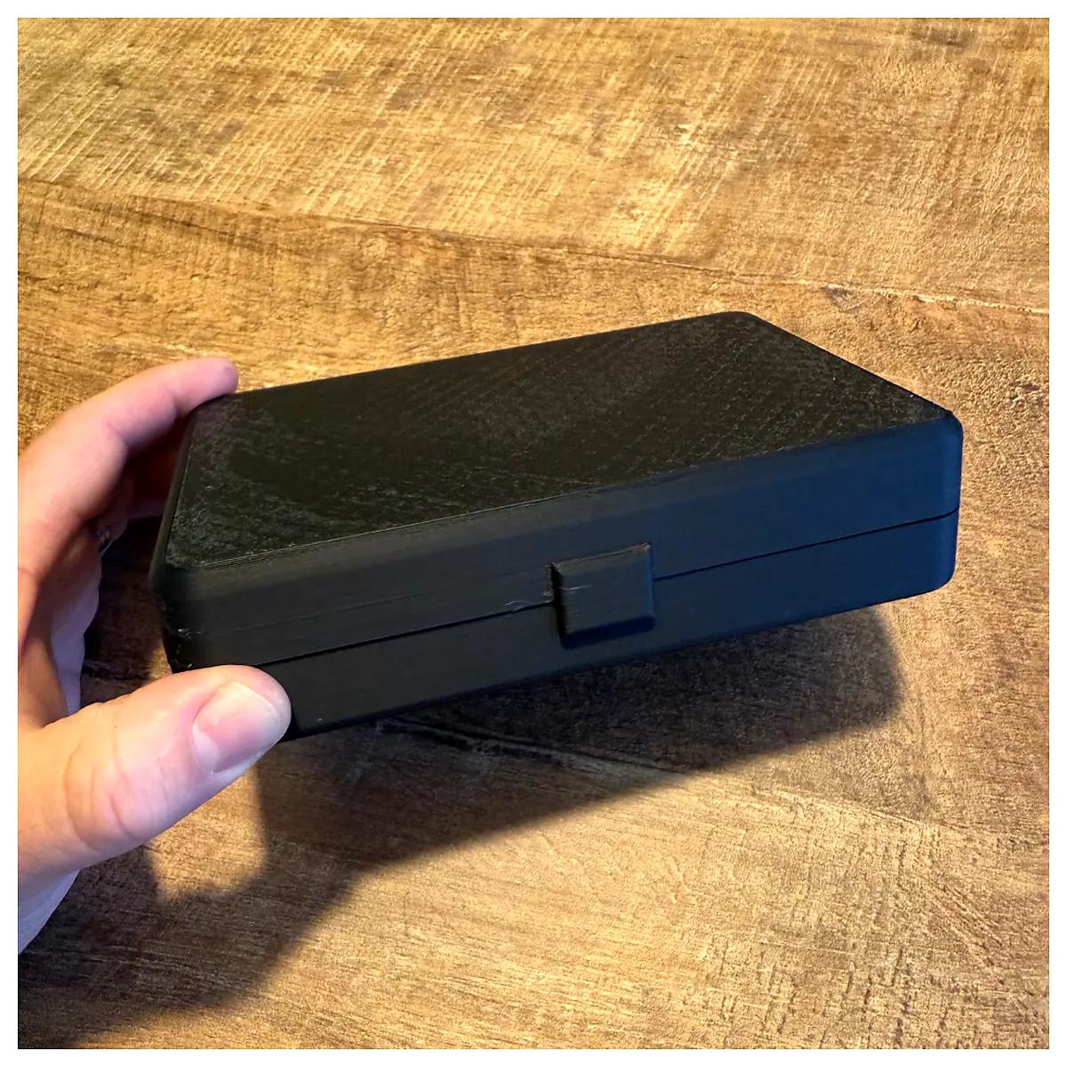 Storage Box Hinged Lid Secure Clasp Parts Repair Storage Box Universal Container