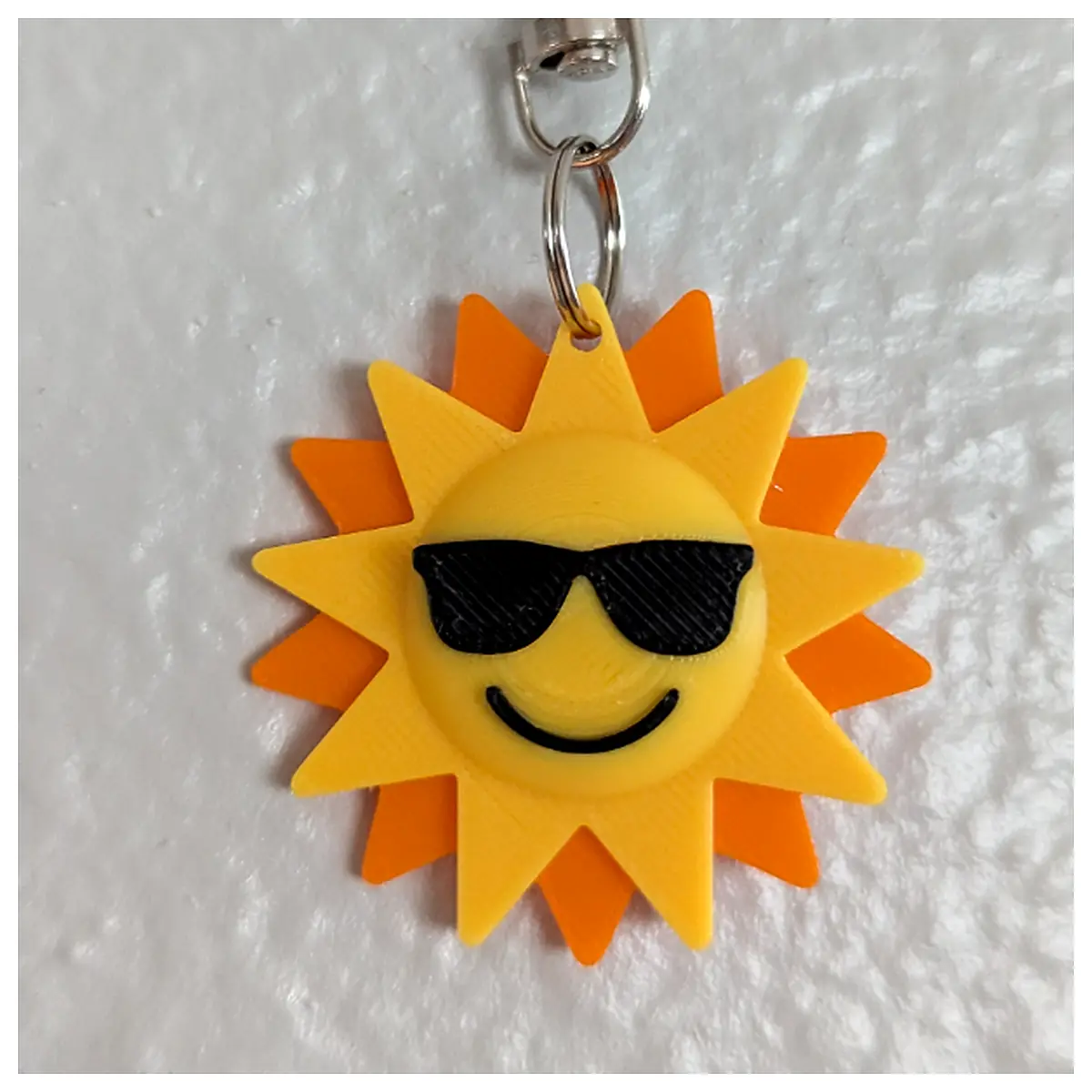 Sun Keychain Sun Decoration Sun Gift Sun Memorial Sun Accessory Sun Pendant Solar Keychain