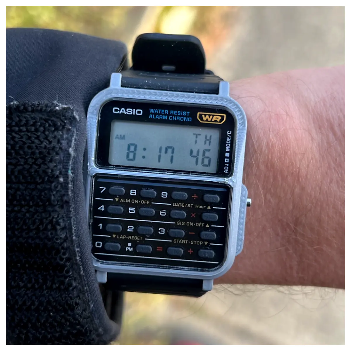 3D Printed Watch Case Mod Calculator Watch Watch Parts Watch Accessories 3D Watch Components