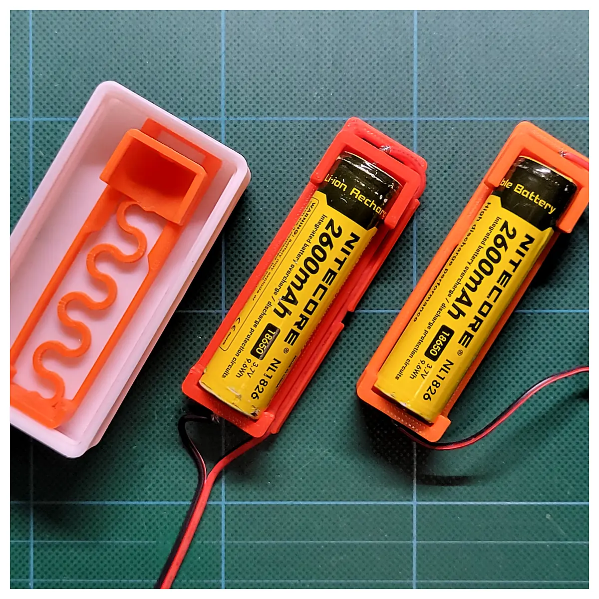 18650 Battery Holder Clip Battery Seat Charger Accessories Repair Electronic Components
