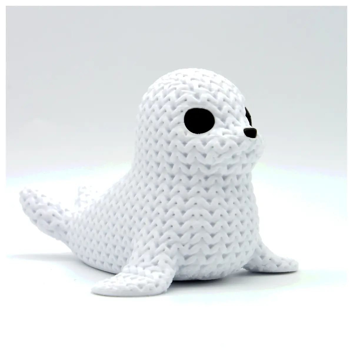 Knitted Seal Plush Toy Animal Plush Kids Gift Stuffed Animal Marine Animal