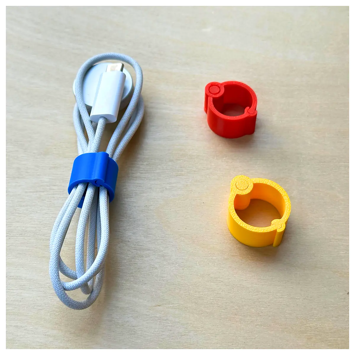 Cable Organizer Snap Clips Print in Place Cable Management Cable Ties Phone Accessories Computer Accessories