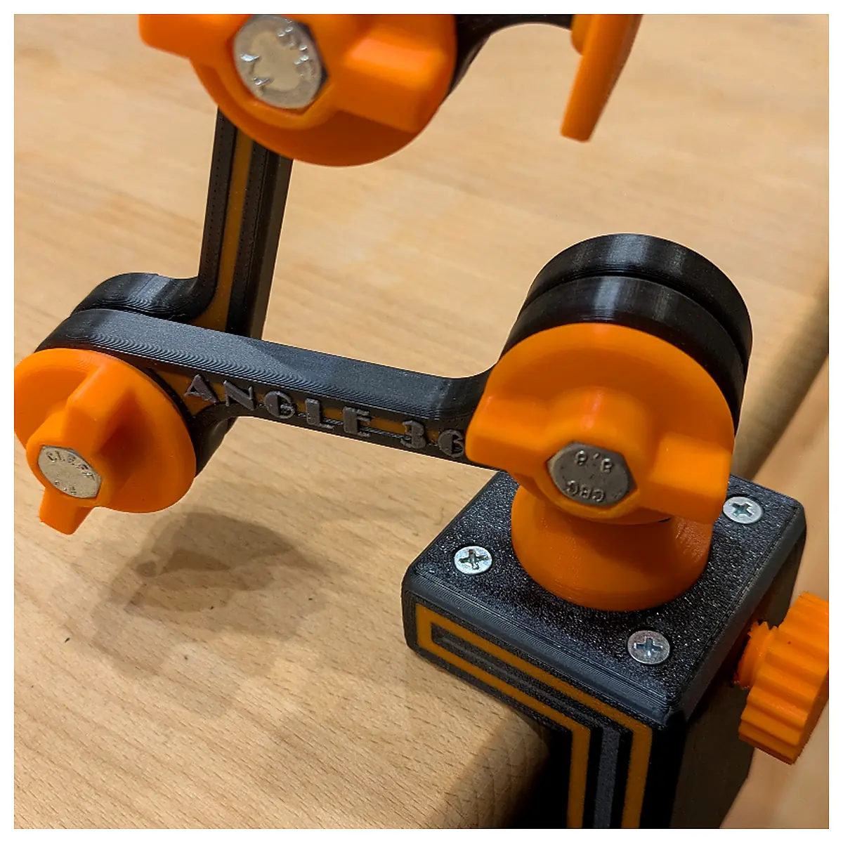 Universal Stand Clamp Mount Adjustable Angle Phone Holder Stabilizing Camera Support 360 Rotation