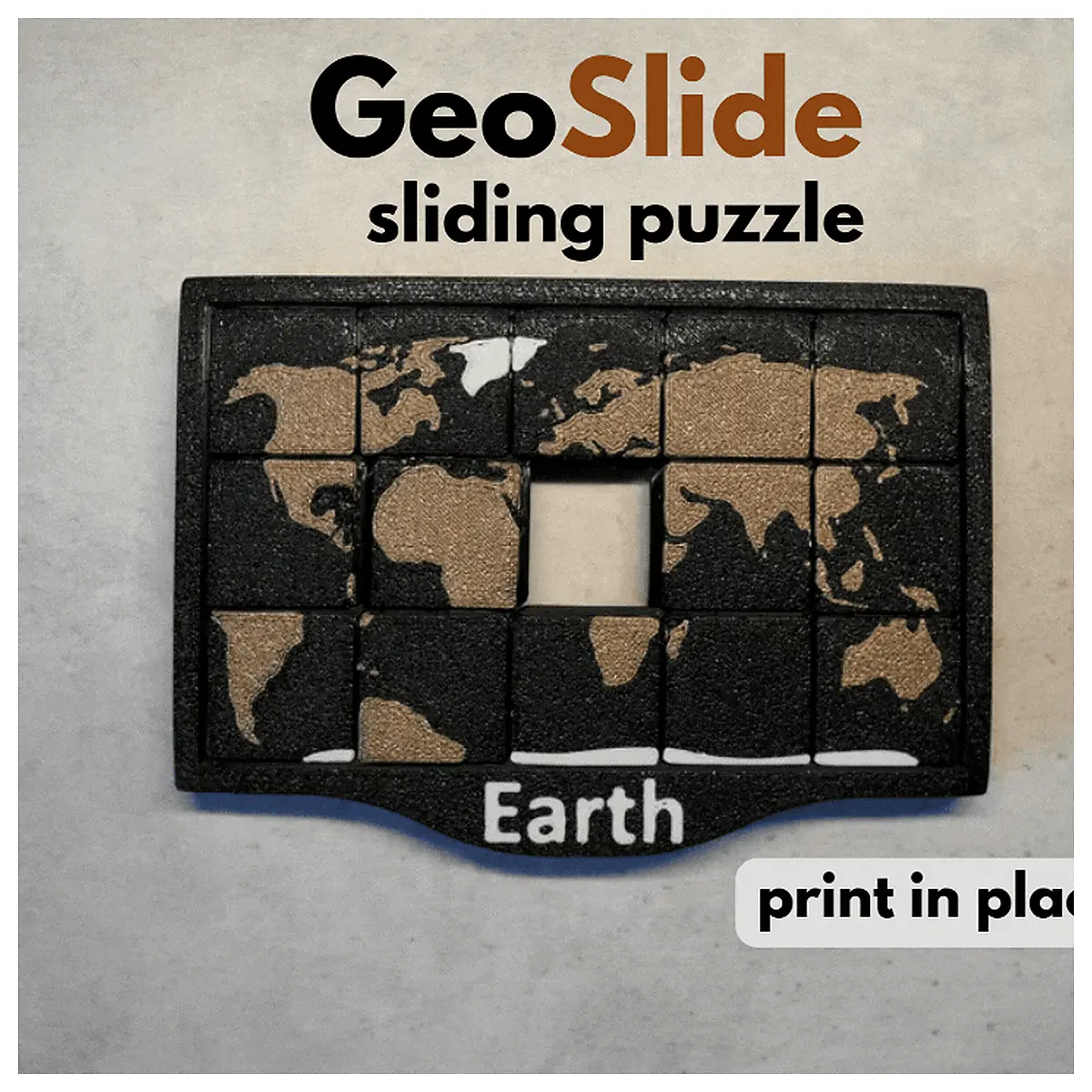 World Map Puzzle Educational Brain Teaser Kids Learning Family Game Geography Travel Puzzle Collection