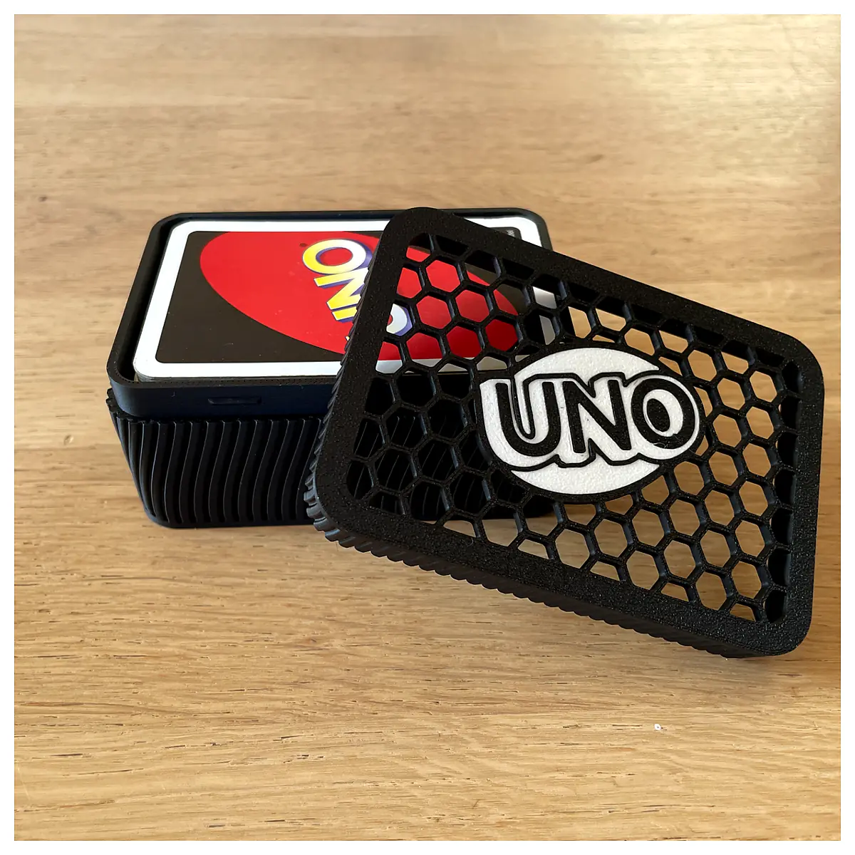 UNO Card Box Game Accessories Replacement Cards Storage Universal Card Holder Organizer
