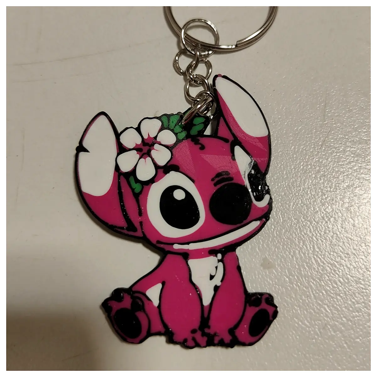 Lilo Stitch Keychain Disney Anime Figure Cute Charm Collectible Gift Toy