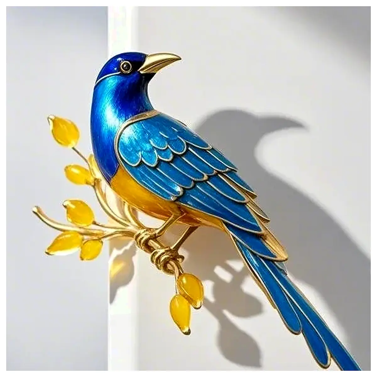 Bird Model Parrot Toy Bird Decoration Bird Accessories Boat Model Bird Enthusiast Bird Collection Realistic Figurine