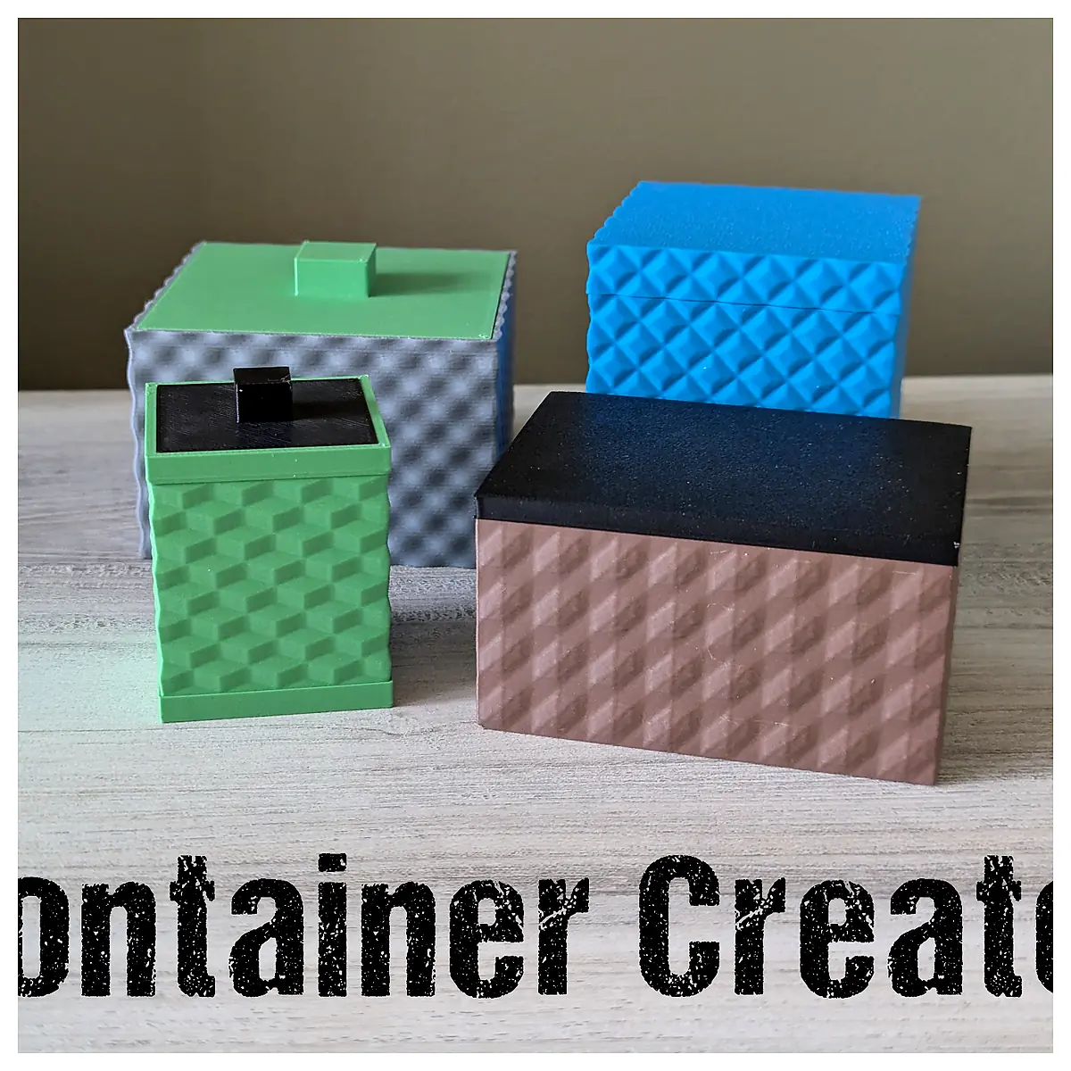 Cube Generator 3D Cube Design Modular Building Blocks Models Parts Components