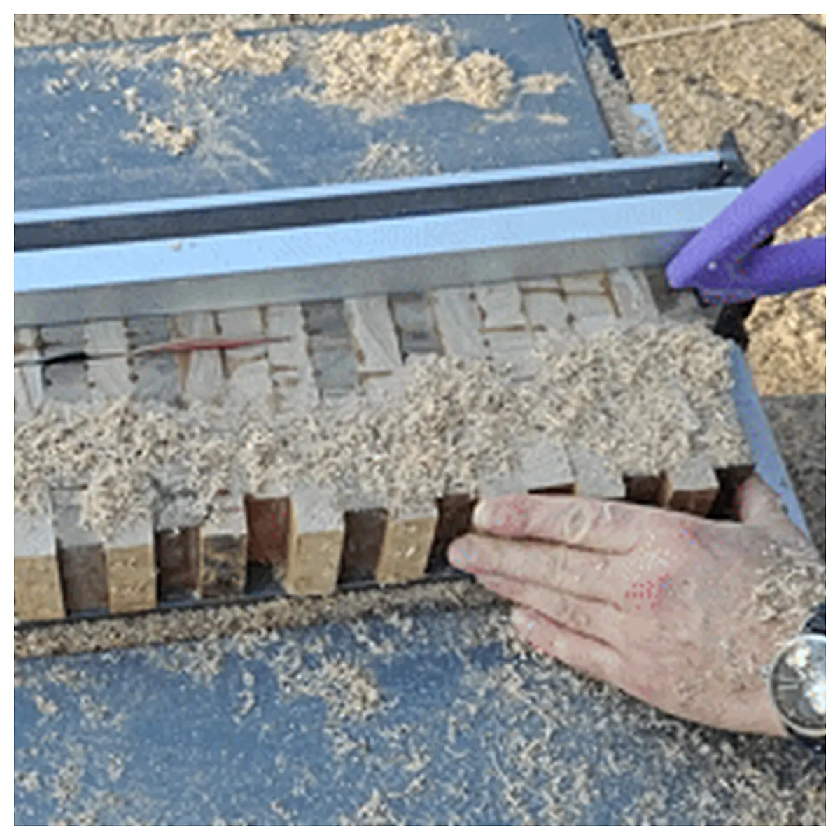 Multi Function Table Saw Jointer Planer Push Stick Woodworking Dimensions Joinery Milling Edge Shaping