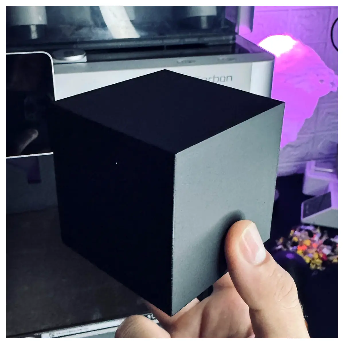 Cube 360 Rotating Desk Stand Computer Stand Phone Holder Adjustable Angle Office Stand Accessory Computer Stand Accessories