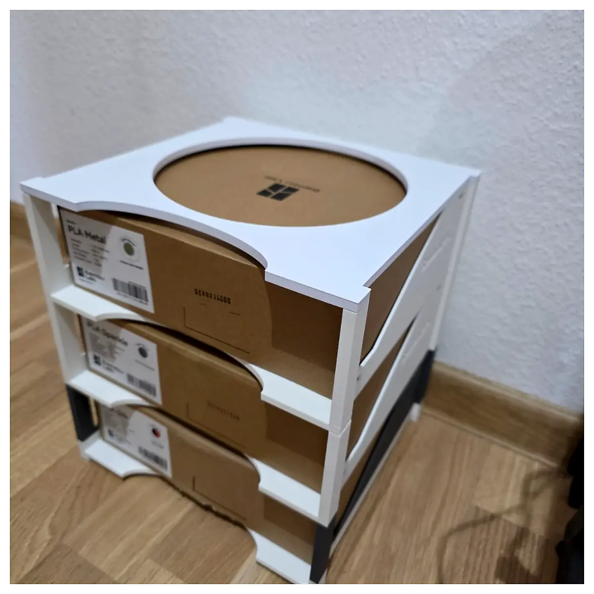 Cable Rack Organizer Box Screw Fixer Tightener Storage Rack Electronics Parts Repair