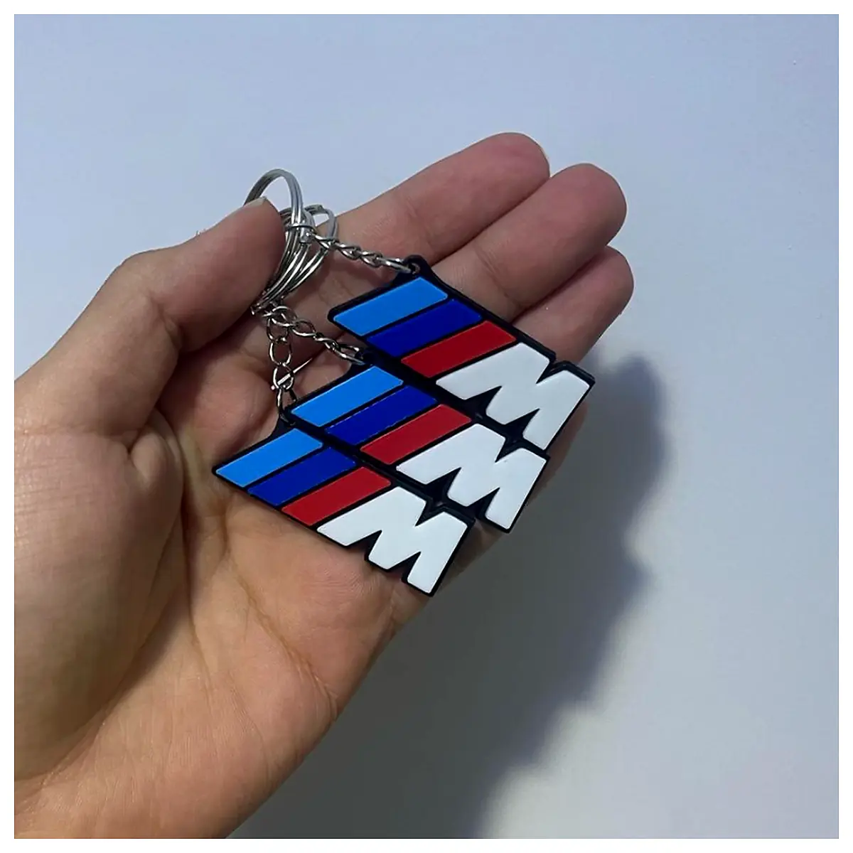 BMW M Keychain Car Accessories Keyring Decoration Car Enthusiast Key Holder