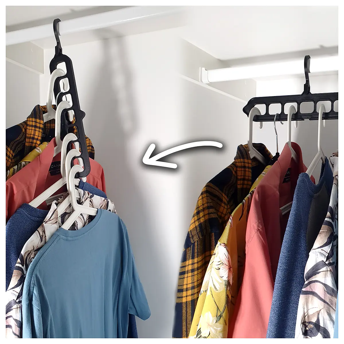 Smart Hanger Hang Organize Clothes Storage Protection Universal Solution