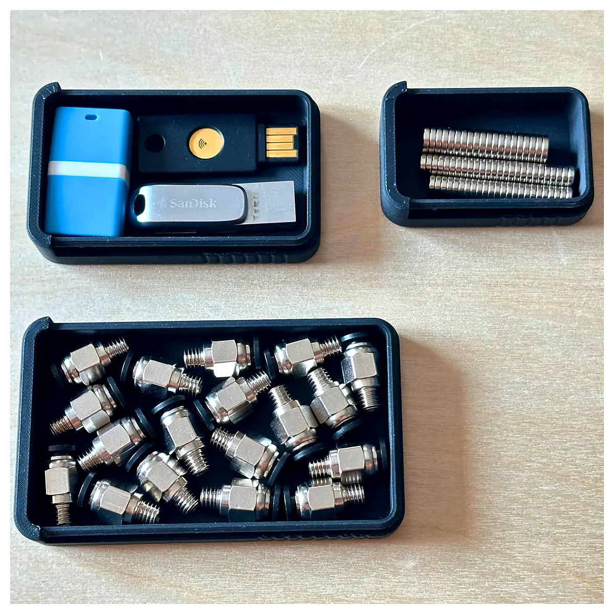 Mini Pocket Slide Box 5cm 7cm 9cm H15cm Universal Storage Box Parts Repair