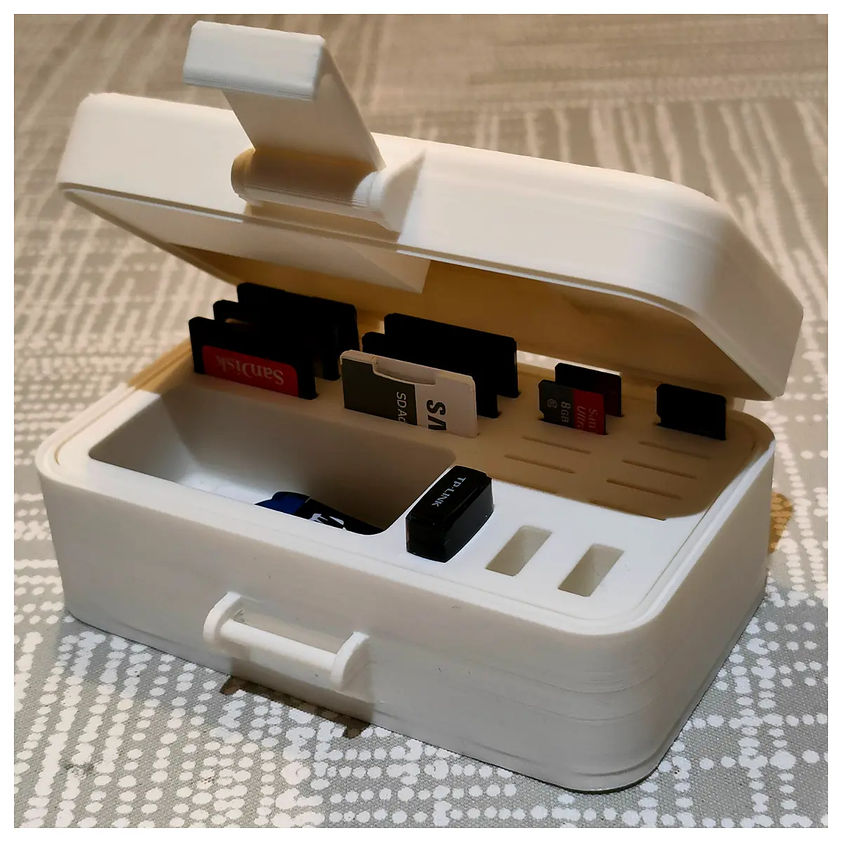 SD Card Storage Box Case Protective Shell Card Holder Storage Case Multi Card Organizer Protection Accessories