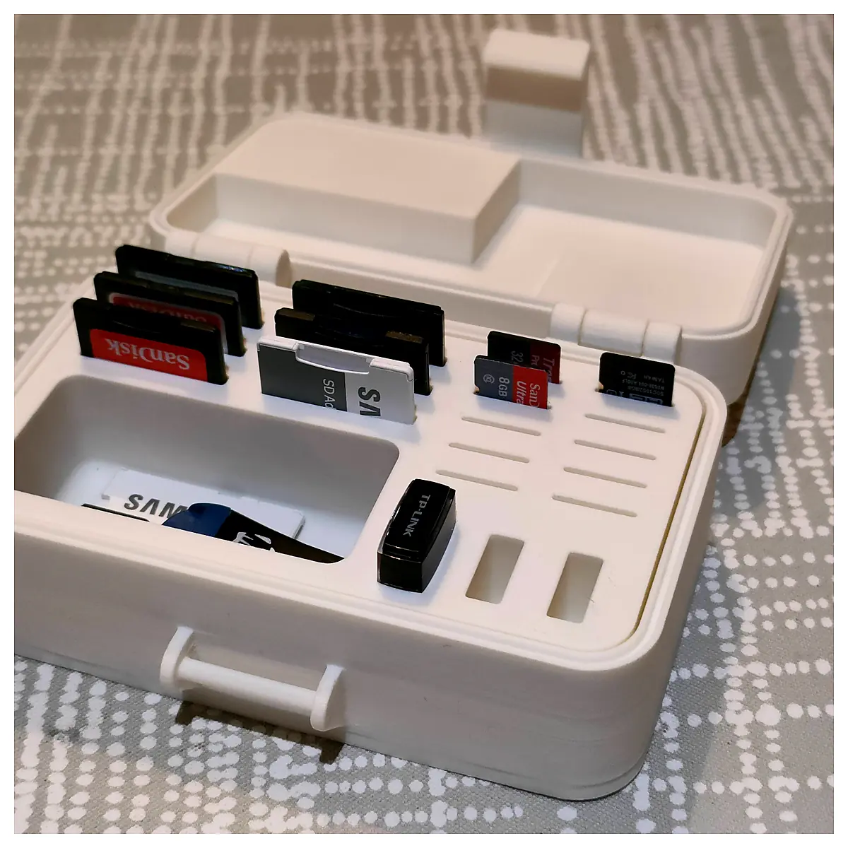 SD Card Storage Box Case Protective Shell Card Holder Storage Case Multi Card Organizer Protection Accessories