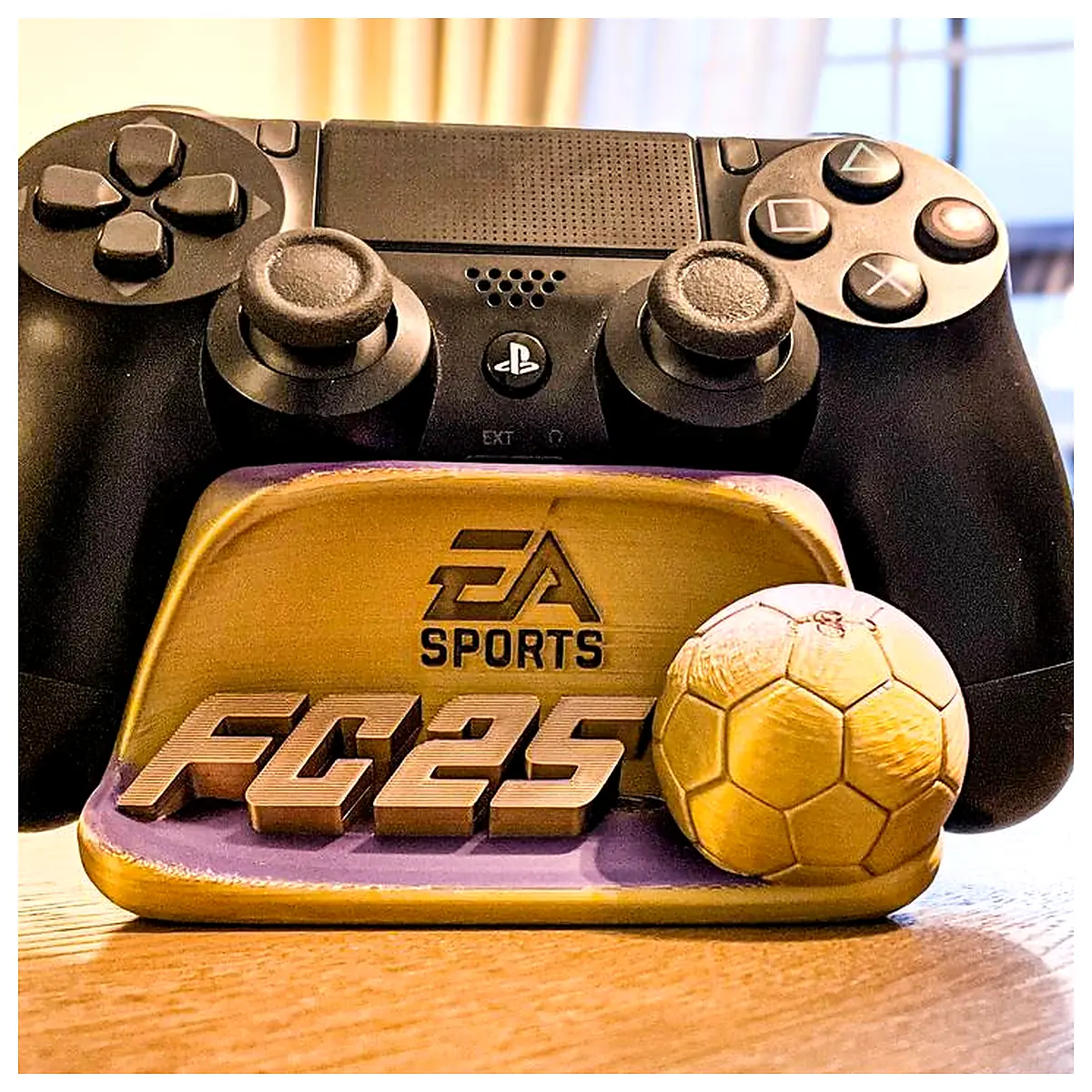 FIFA 25 26 PS4 Controller Stand Game Storage Rack Accessory Holder Protection Multi Functional