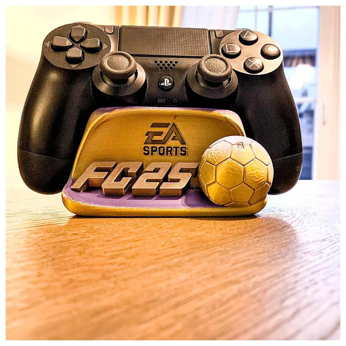 FIFA 25 26 PS4 Controller Stand Game Storage Rack Accessory Holder Protection Multi Functional