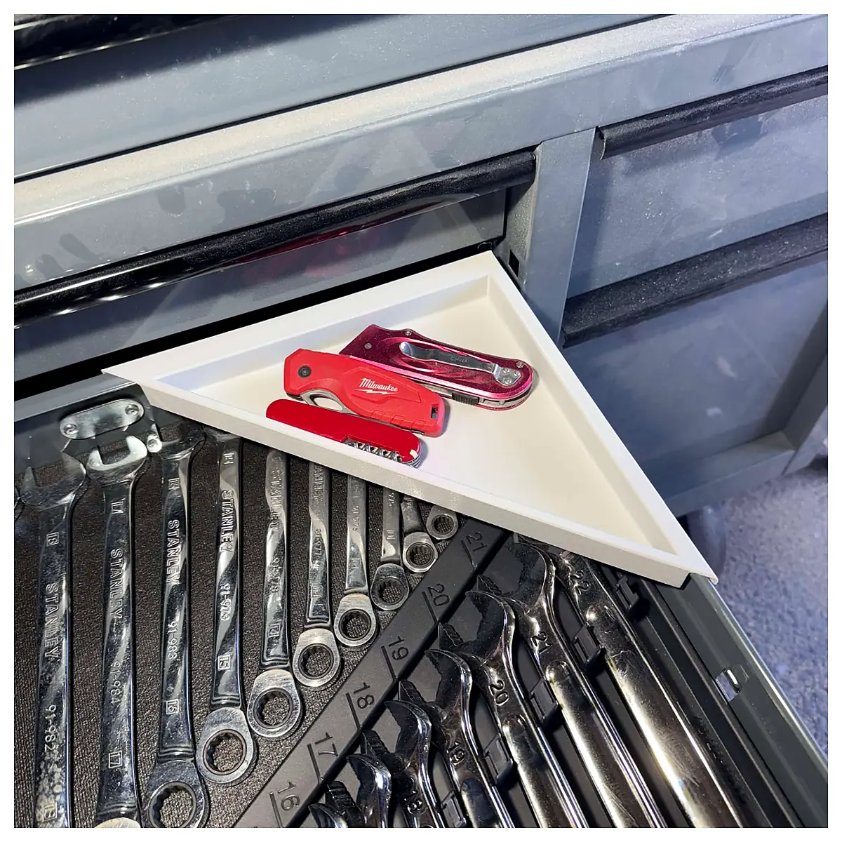 Drawer Corner Trays Toolbox Accessories Protect Shelves Universal Parts Repair Replacement