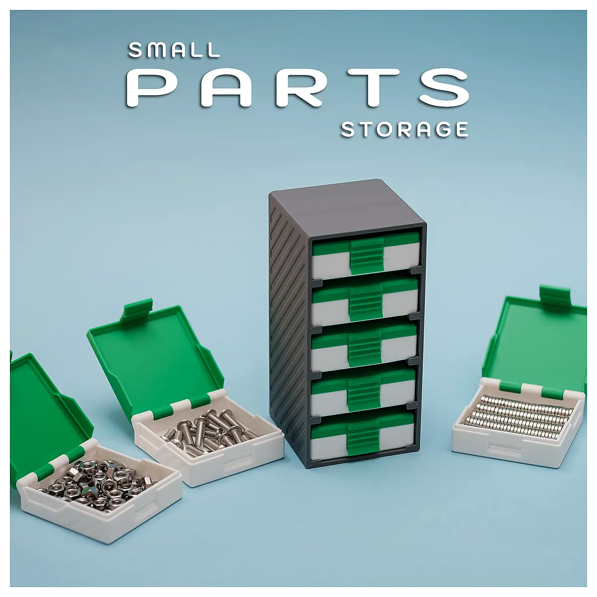 Small Parts Organizer Storage Box Parts Organizer Storage Containers Accessory Storage Parts Sorting