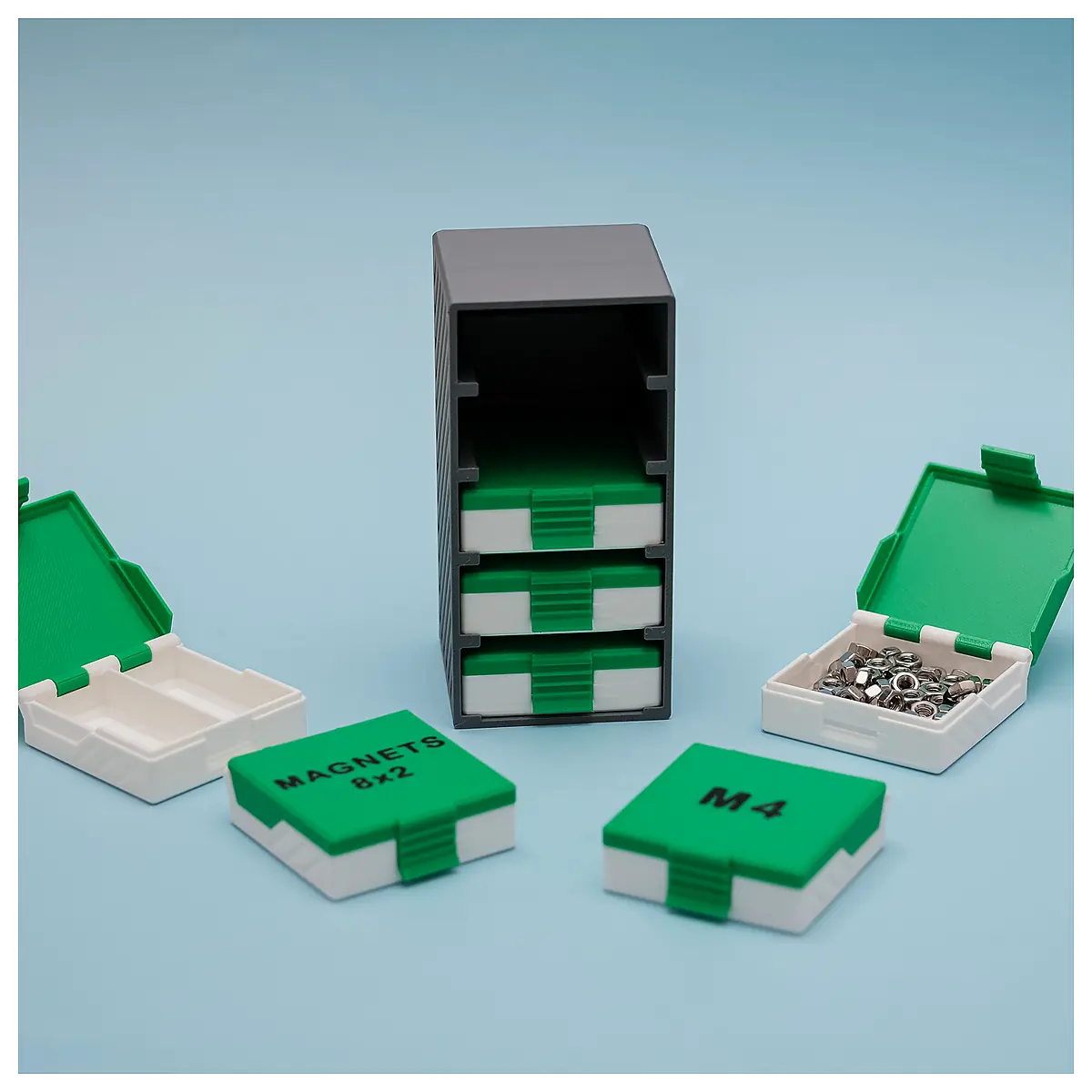 Small Parts Organizer Storage Box Parts Organizer Storage Containers Accessory Storage Parts Sorting