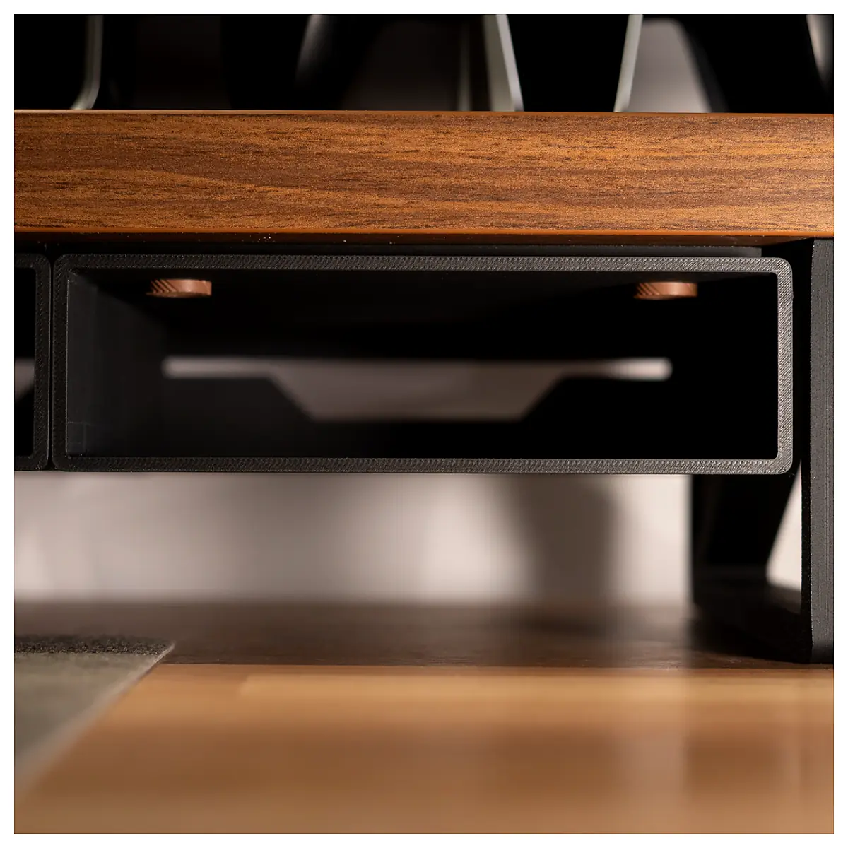 Floating Riser Under Desk Organizer Adjustable Desk Stand Sit Stand Converter Ergonomic Support Office Accessories