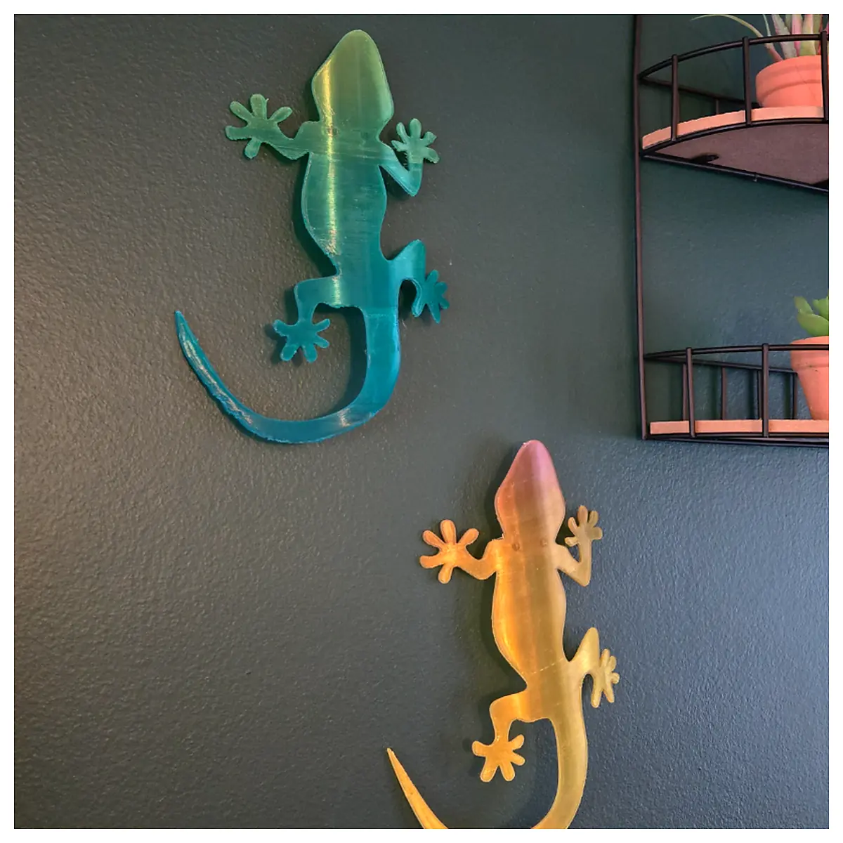 Lizard Wall Art Decor Reptile Wall Hanging Animal Poster Home Decor Wall Art Prints Room Decoration Lizard Gifts Wall Stickers