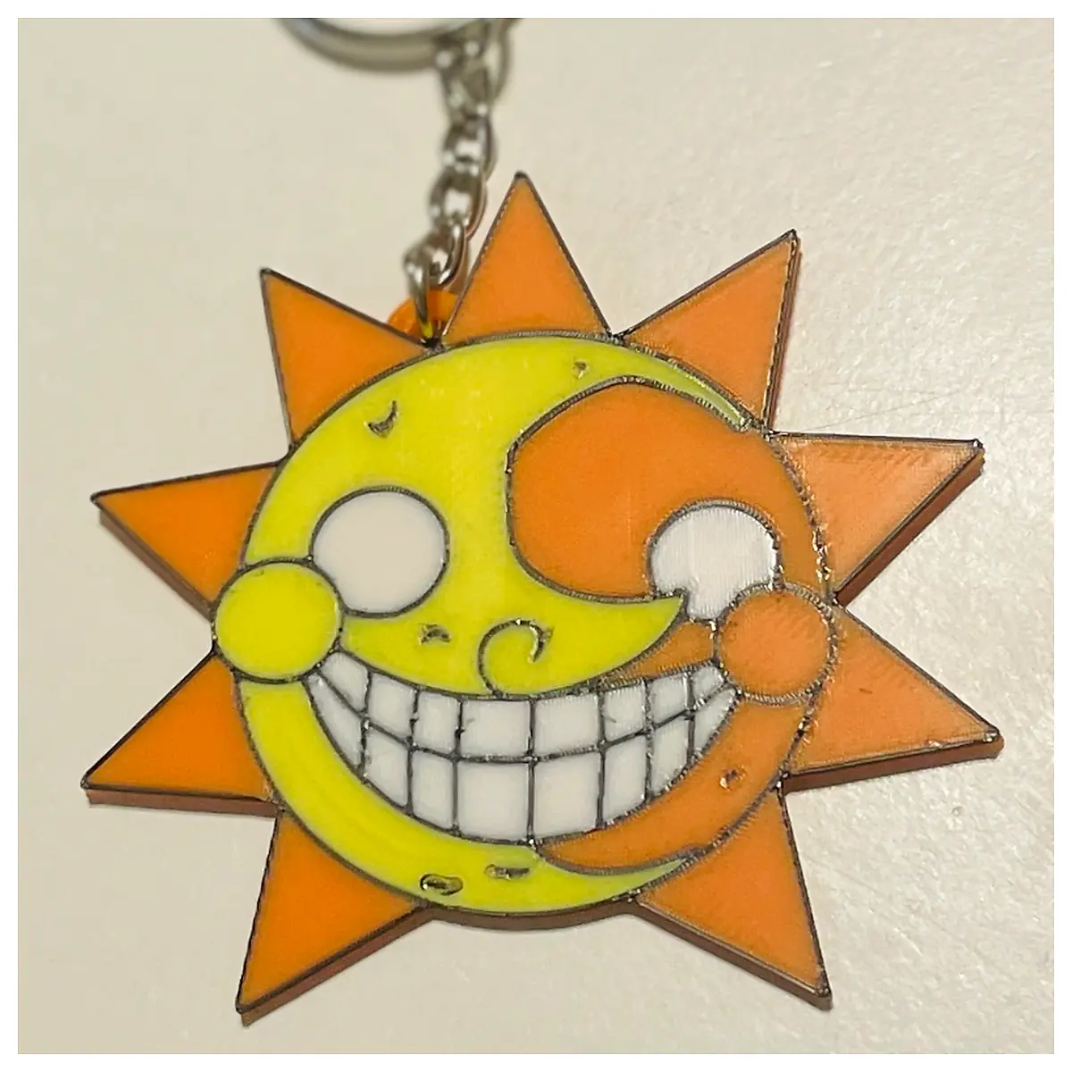 Sundrop Keychain FNAF Plush Toy Parts Repair Accessories Collectible Figure