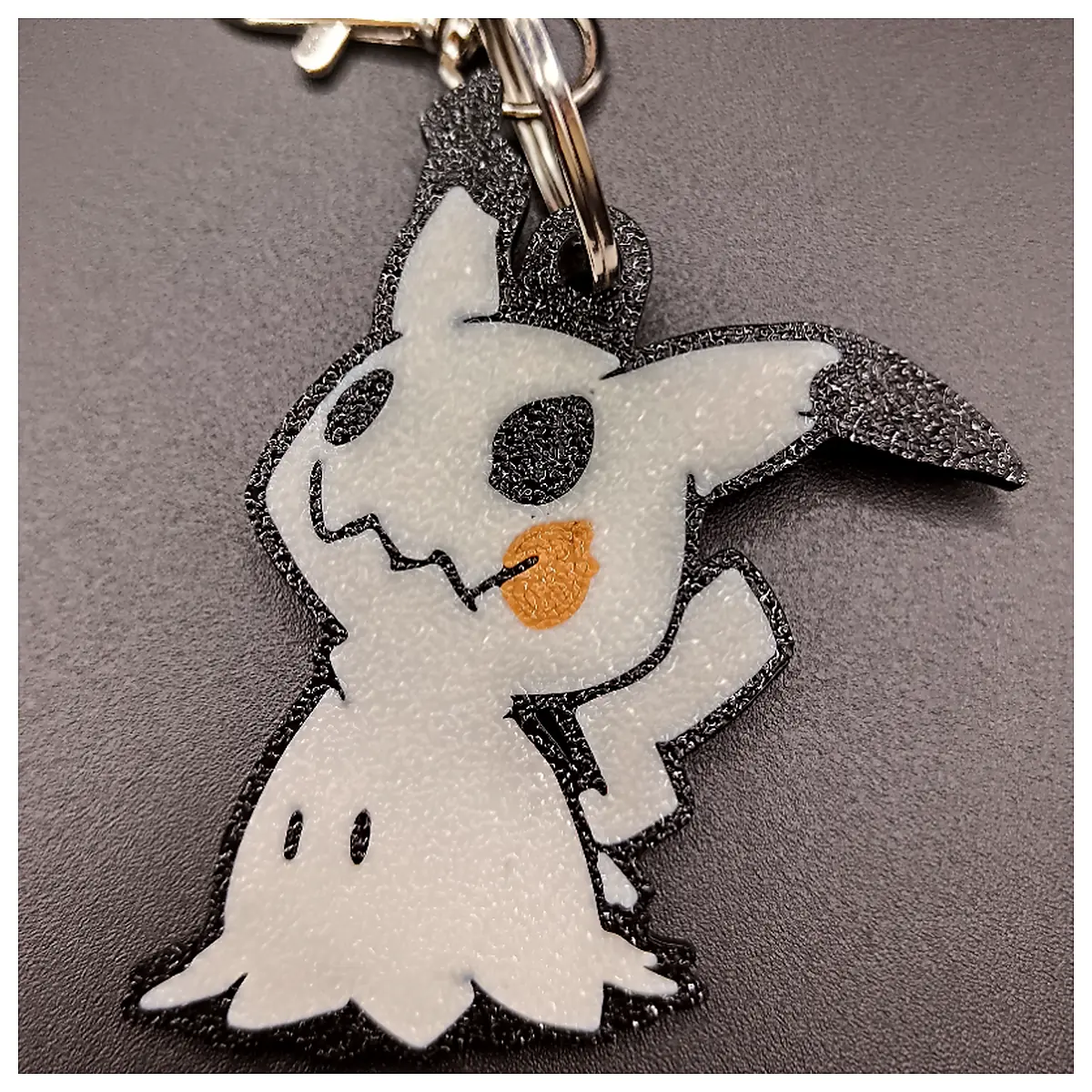 Cute Mimikyu Keychain Toy Figure Collectible Anime Accessory Roleplay Gift